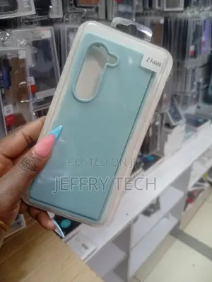 Light Blue, Soft Liquid Silicone Casefor the Samsung Galaxy Z Fold6
