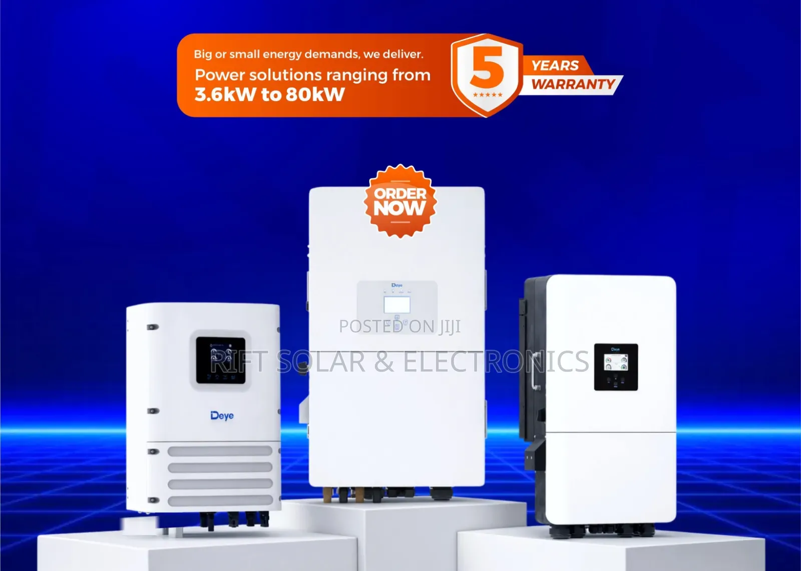 Deye 12kva - 48v Hybrid Inverter Smart