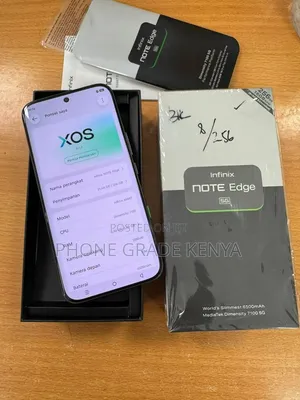 New Infinix Note Edge 256 GB