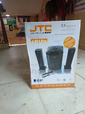 JTC J-801 Pro Multimedia Speaker System – Bluetooth