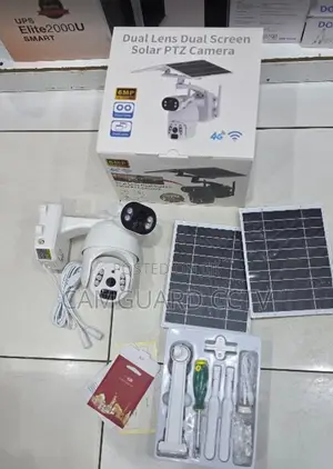 Next-Gen 6MP Ubox Dual Lens 4G Solar Security System