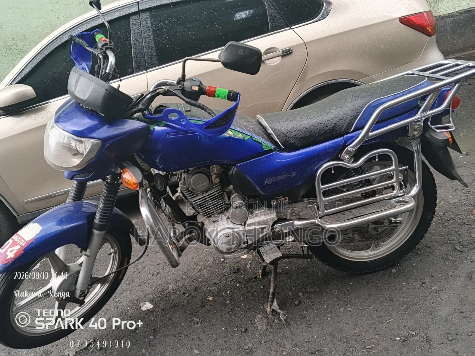 Haojue HJ150-6A 2025 Blue