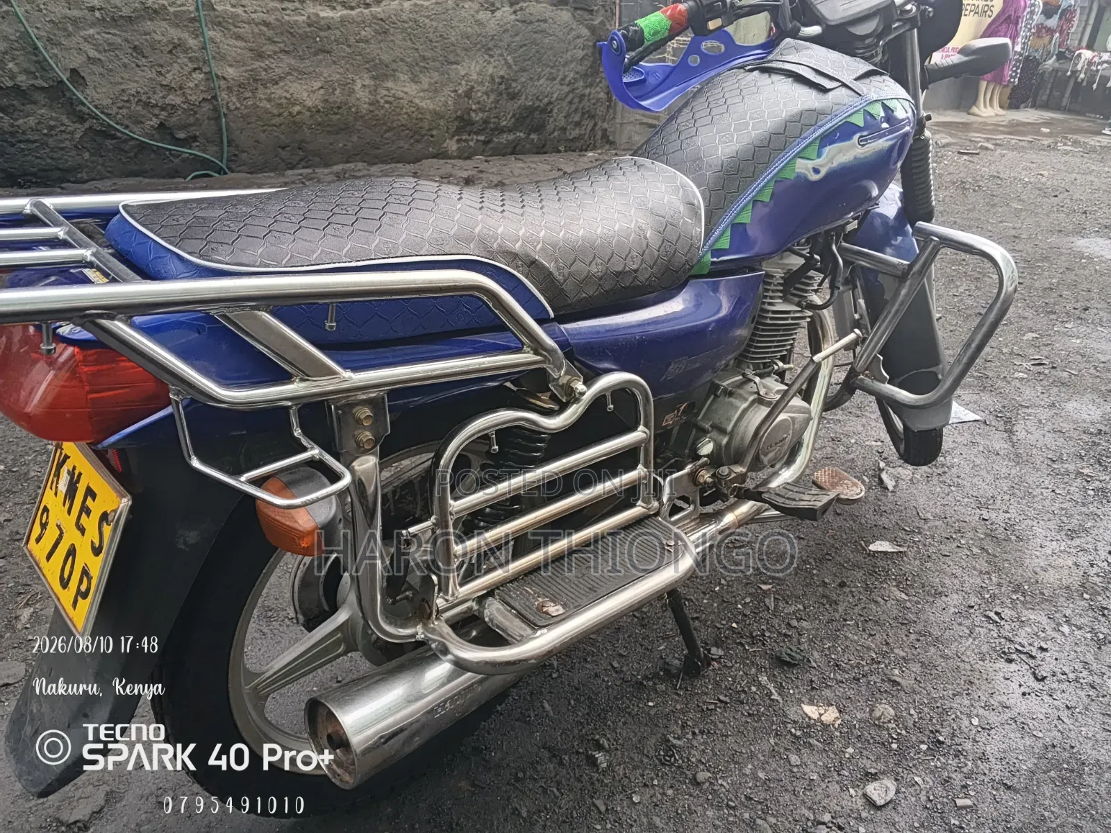 Haojue HJ150-6A 2025 Blue