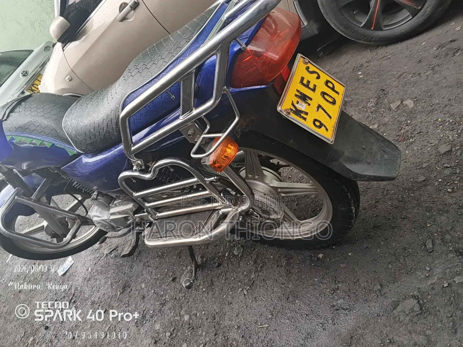 Haojue HJ150-6A 2025 Blue