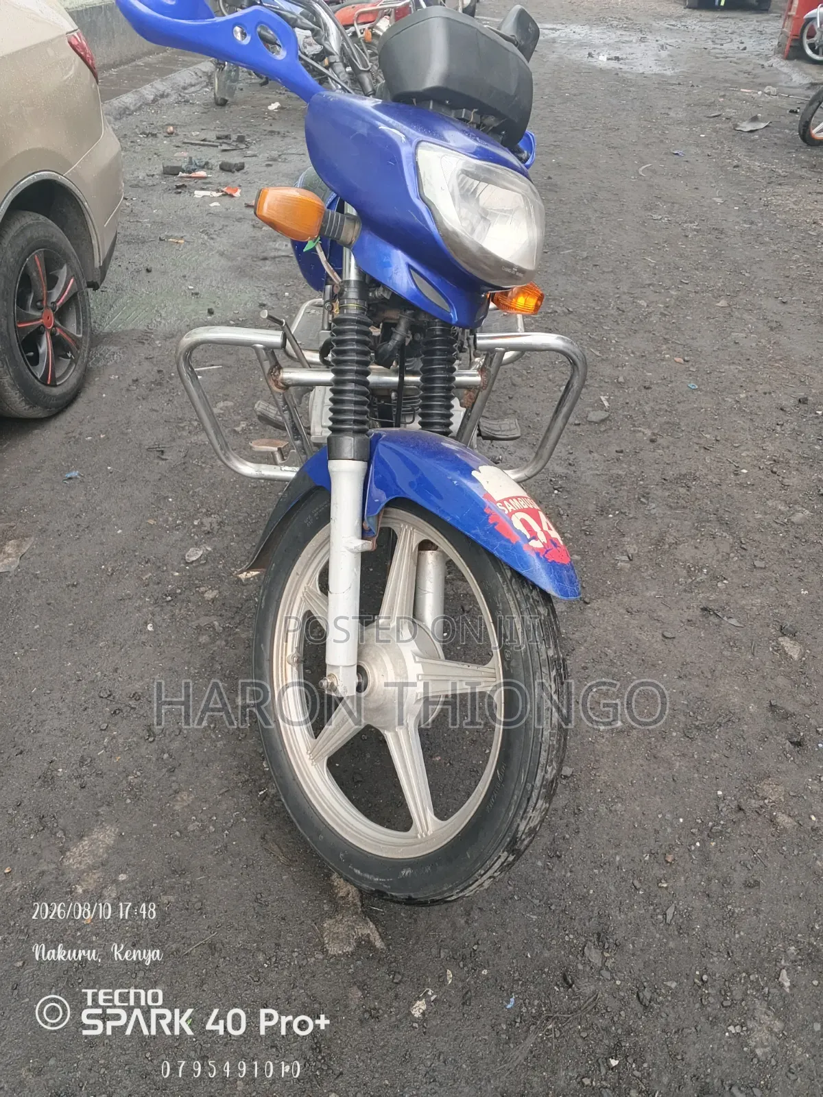Haojue HJ150-6A 2025 Blue