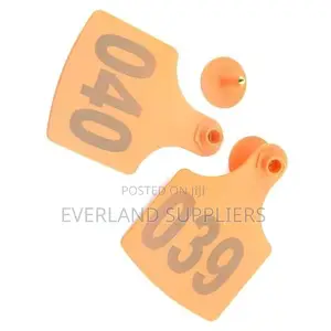 Small Numbered Sheep Ear Tags