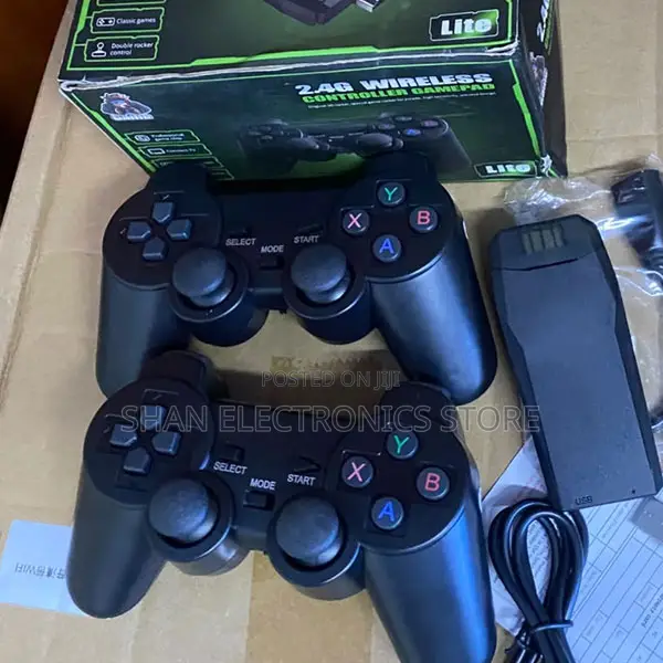 M8 Game Stick Lite Console Is a Plug-and-Play2.4G Wireless Controllers