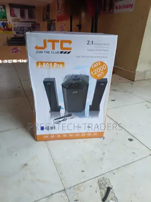 JTC J-801 Pro 2.1 Channel Sound System – Powerful Audio