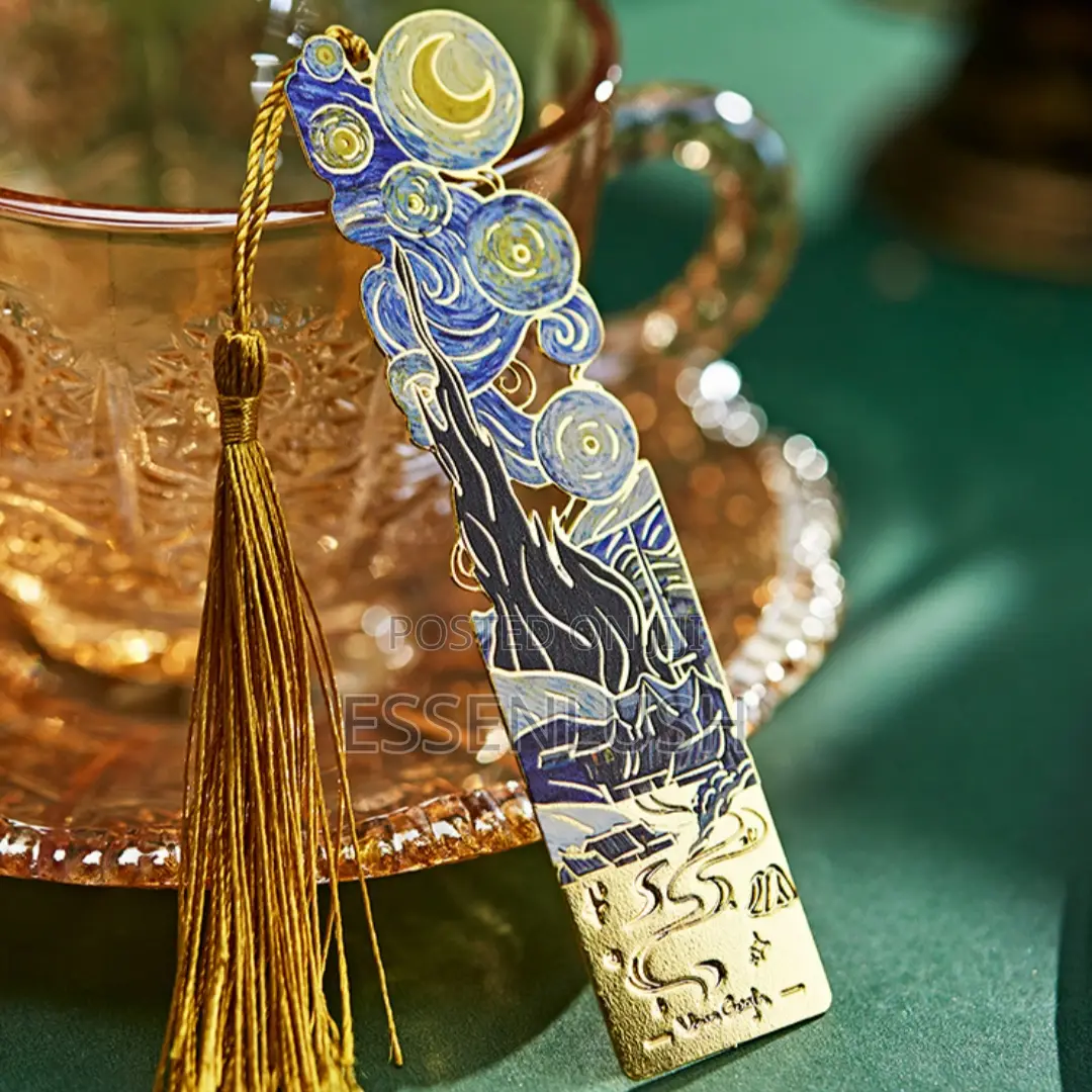 Luxury Metal Art Bookmarks – Famous Oil Painting Series
