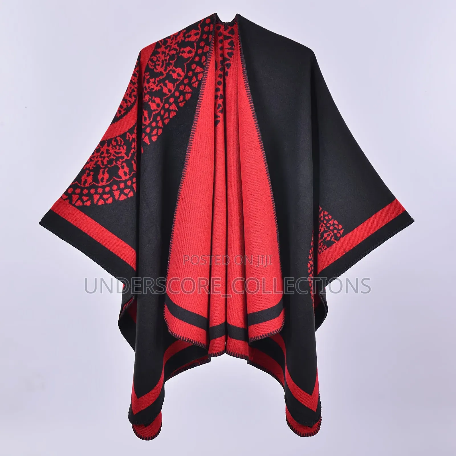 *Women's Geometric Wrap Shawl/Poncho*