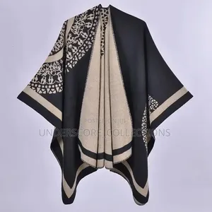 *Women's Geometric Wrap Shawl/Poncho*