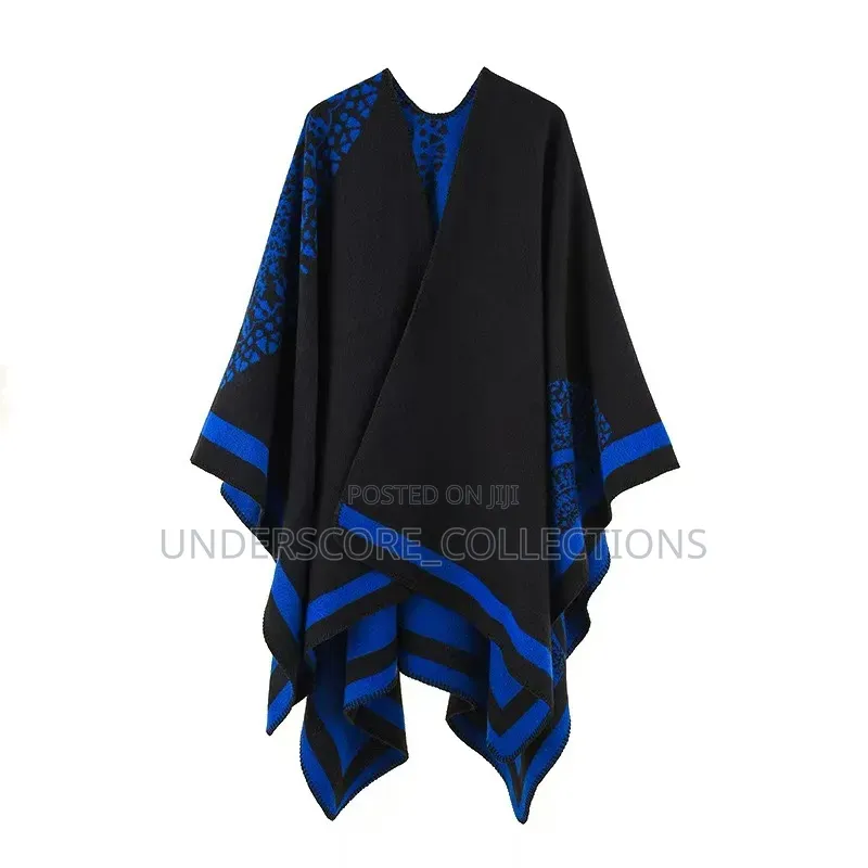 *Women's Geometric Wrap Shawl/Poncho*