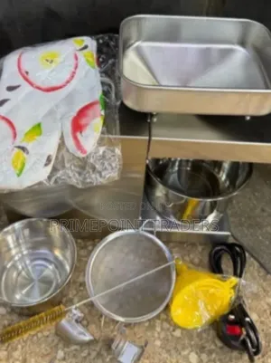 Electric Stainless Steel Oil Press – Efficient Oil Extraction