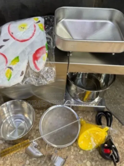 Electric Stainless Steel Oil Press – Efficient Oil Extraction
