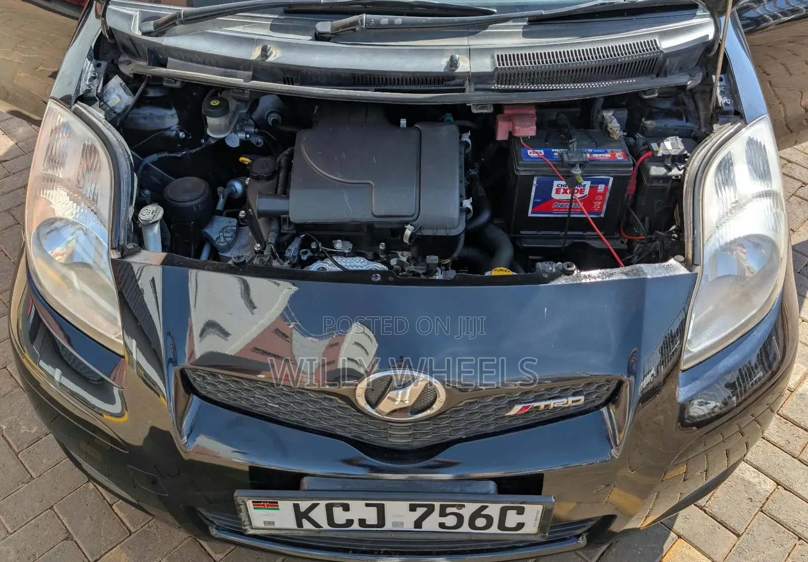 Toyota Vitz 2009 Black