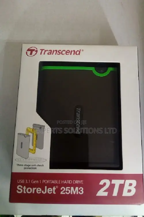 Transcend External HDD 2tb - Iron Grey