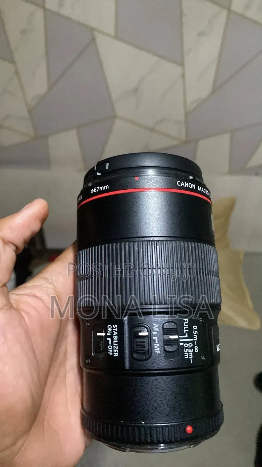 Quick Sale!!
Canon EF 100mm F 2.8 L Macro IS USM
 at KSH 78,000