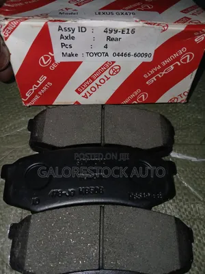 Toyota 04466-60090 Assyid: 499-E16 Rear Breakpads