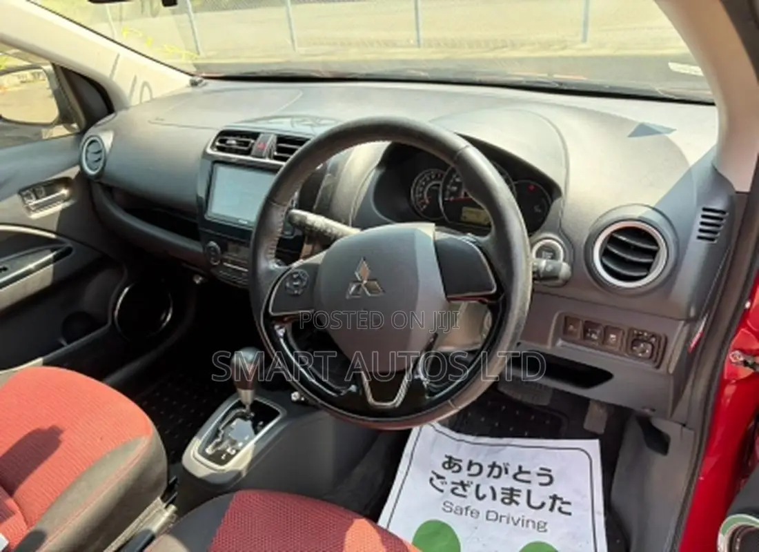 Mitsubishi Mirage 2019 Red