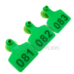 Long-Life Laser Marked Numbered Small Ear Tags