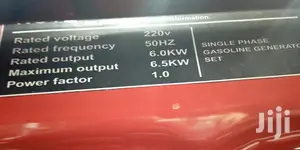 Honda Air Cooled Gasoline Generator 6.5kva ;Ep5500cx
