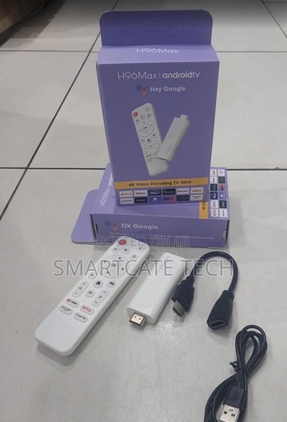 H96 Max Smart TV Stick 4K – WiFi 6 & Voice Remot