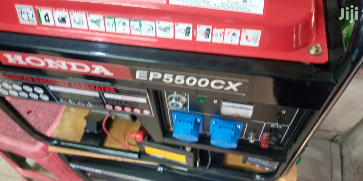 Honda Air Cooled Gasoline Generator 6.5kva ;Ep5500cx