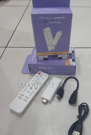 H96 Max Android TV Stick – Fast 4K Streaming Device