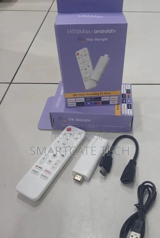 H96 Max Android TV Stick – Fast 4K Streaming Device