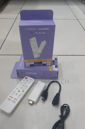 H96 Max Android TV Stick – Fast 4K Streaming Device