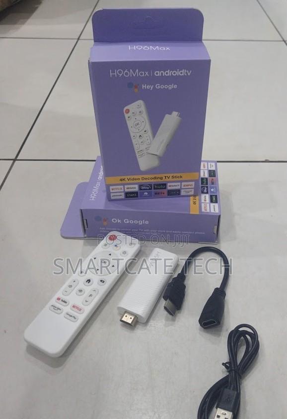 H96 Max 4K TV Stick – Android 14, WiFi & Bluetooth