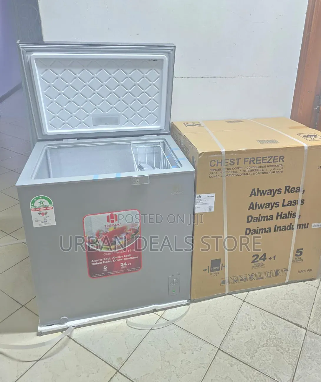200 Litres Hanmac Deep Freezer
