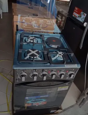 Glamstar (Black) 50×55 Standing Gas 3+1 Cooker - Electric Oven I