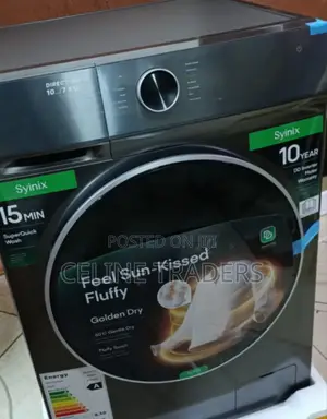 Syinix 10KG Washing Machine + 7KG Dryer