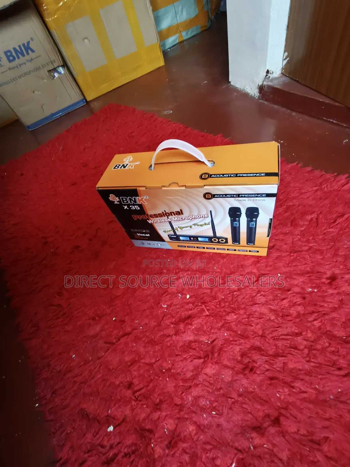 BNK X35 Dual Channel UHF Wireless Microphone
