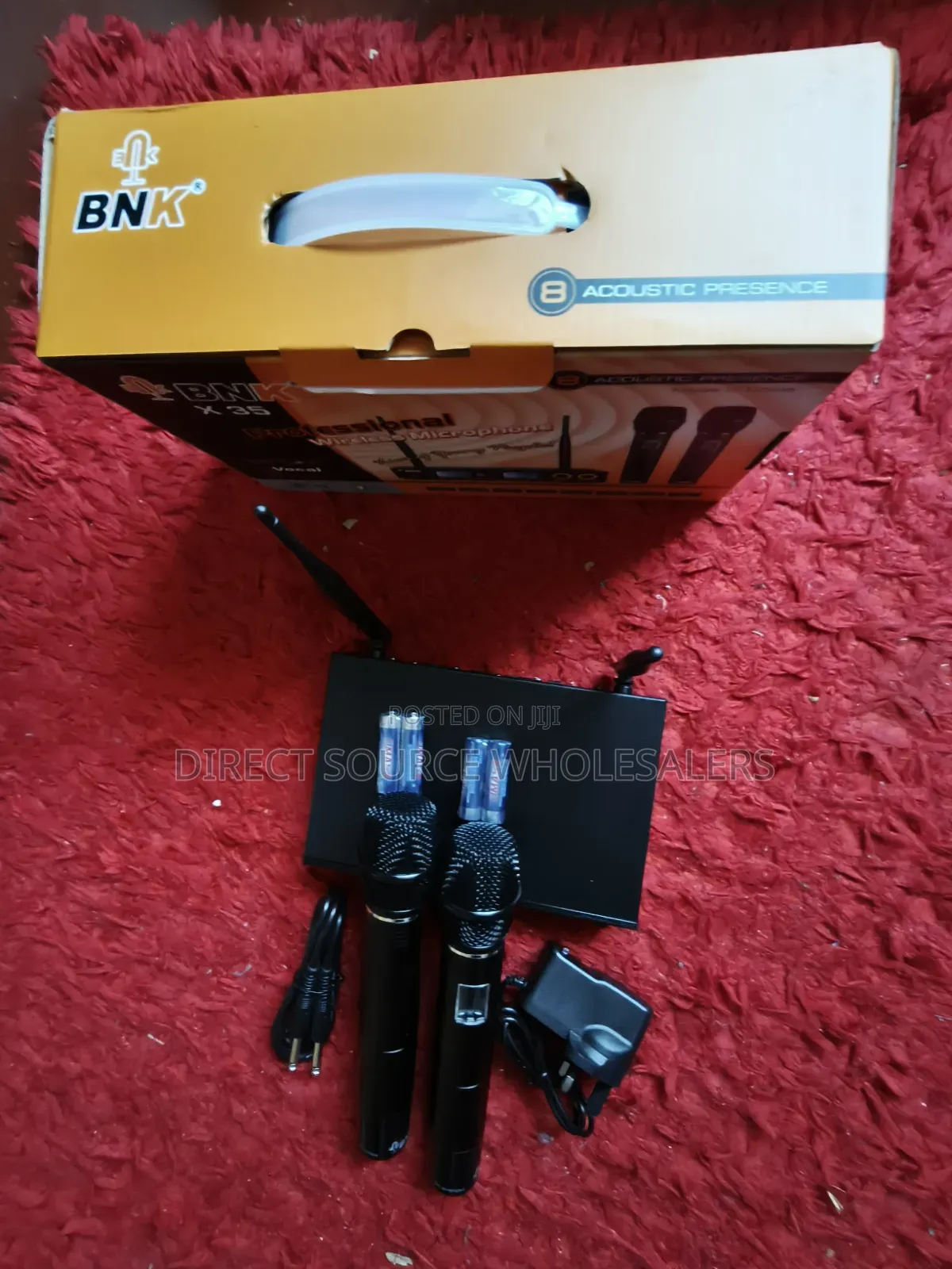 BNK X35 Dual Channel UHF Wireless Microphone