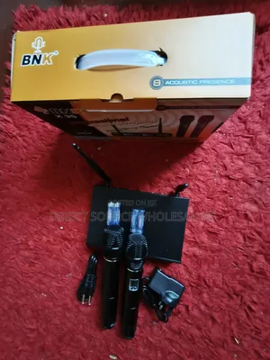 BNK X35 Dual Channel UHF Wireless Microphone