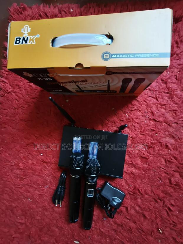 BNK X35 Dual Channel UHF Wireless Microphone