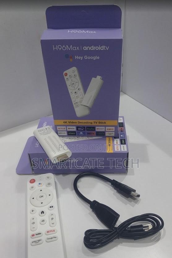 H96 Max Android TV Stick – 4K, WiFi 6, Voice Control