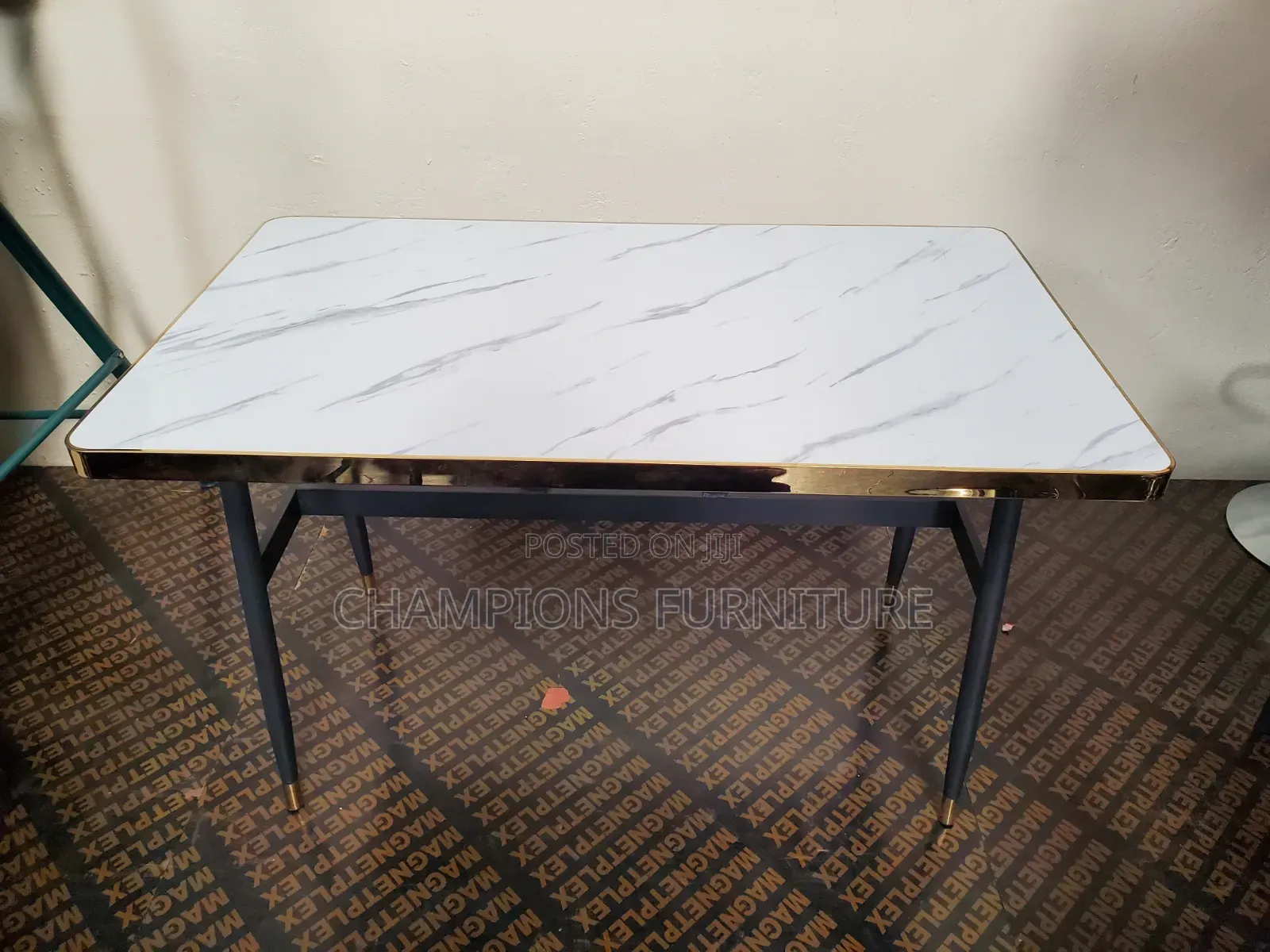 Contemporary Marbletop Dining Table