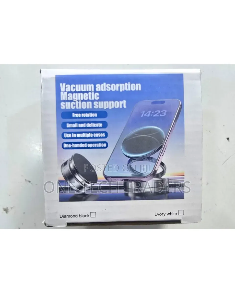Phone Holder- Vacuum Absorption Magnetic Sunction Support