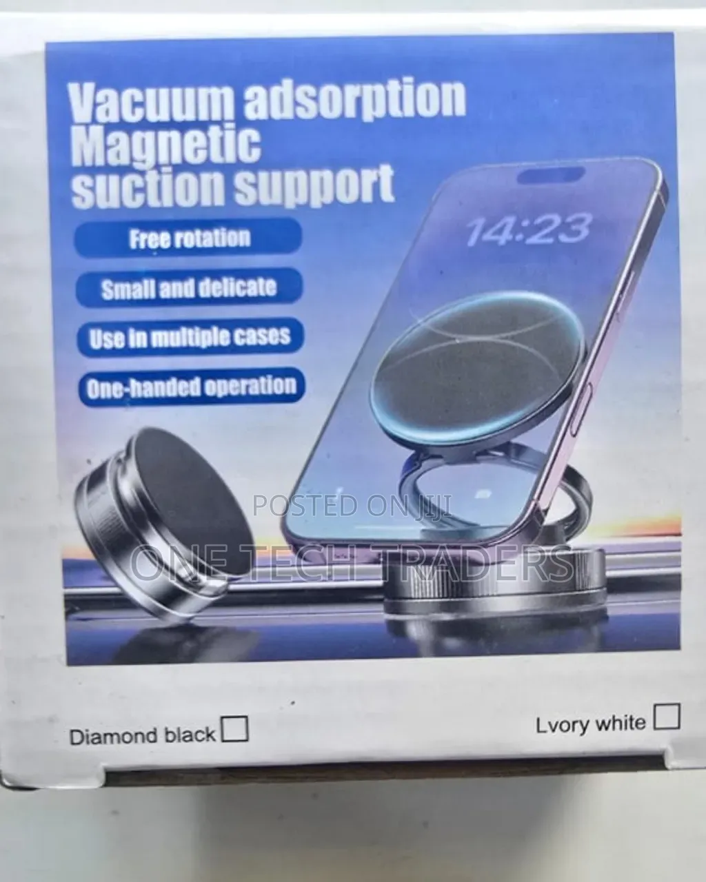 Phone Holder- Vacuum Absorption Magnetic Sunction Support