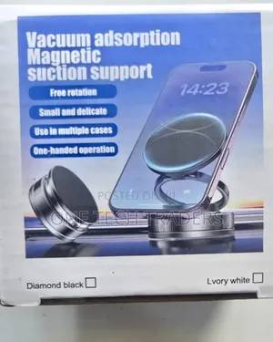 Phone Holder- Vacuum Absorption Magnetic Sunction Support