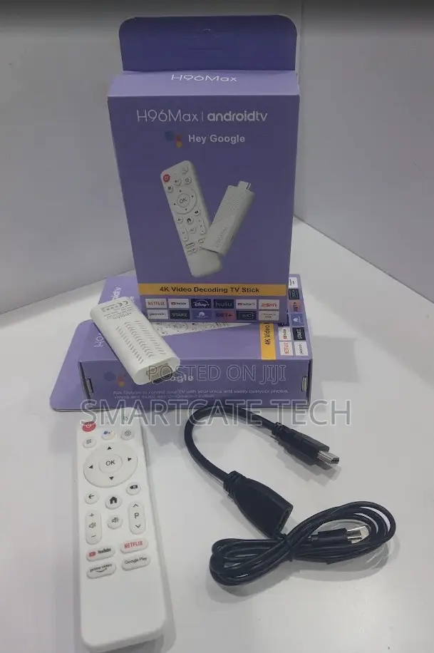 H96 Max Smart TV Stick – 4K Ultra HD & WiFi 6