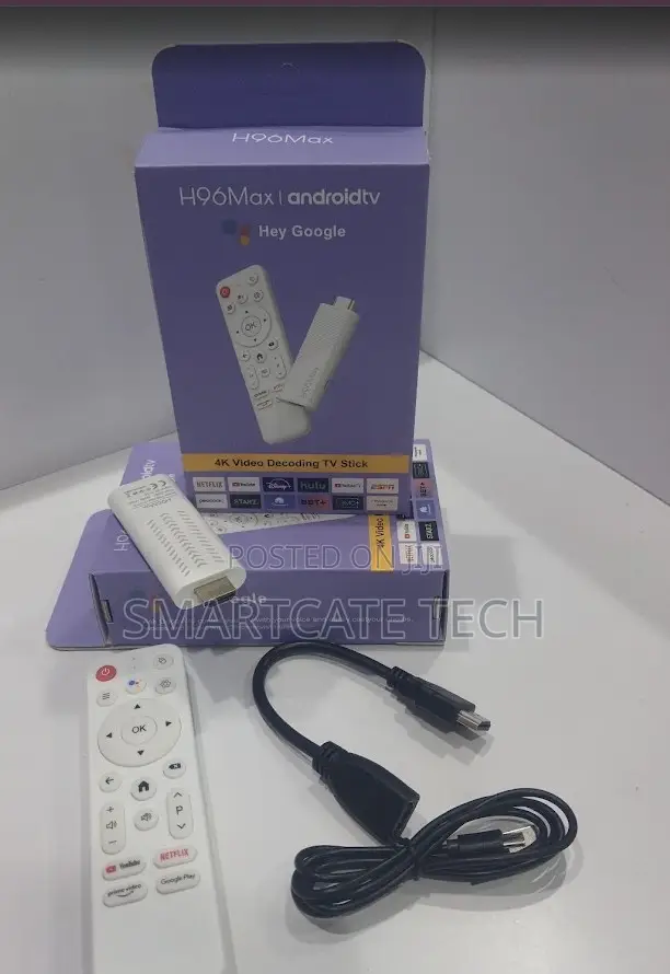 H96 Max Smart TV Stick – 4K Ultra HD & WiFi 6