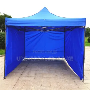 Foldable Gazebo Tent Outdoor Canopy With Side Walls for Events