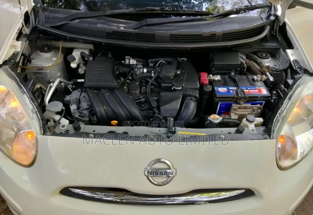 Nissan March 2012 White