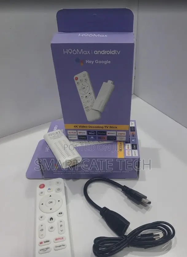 H96 Max Android TV Stick – Fast, Compact & Powerful