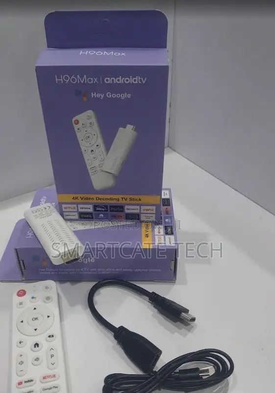 H96 Max 4K Streaming Stick – Android 14 Smart TV