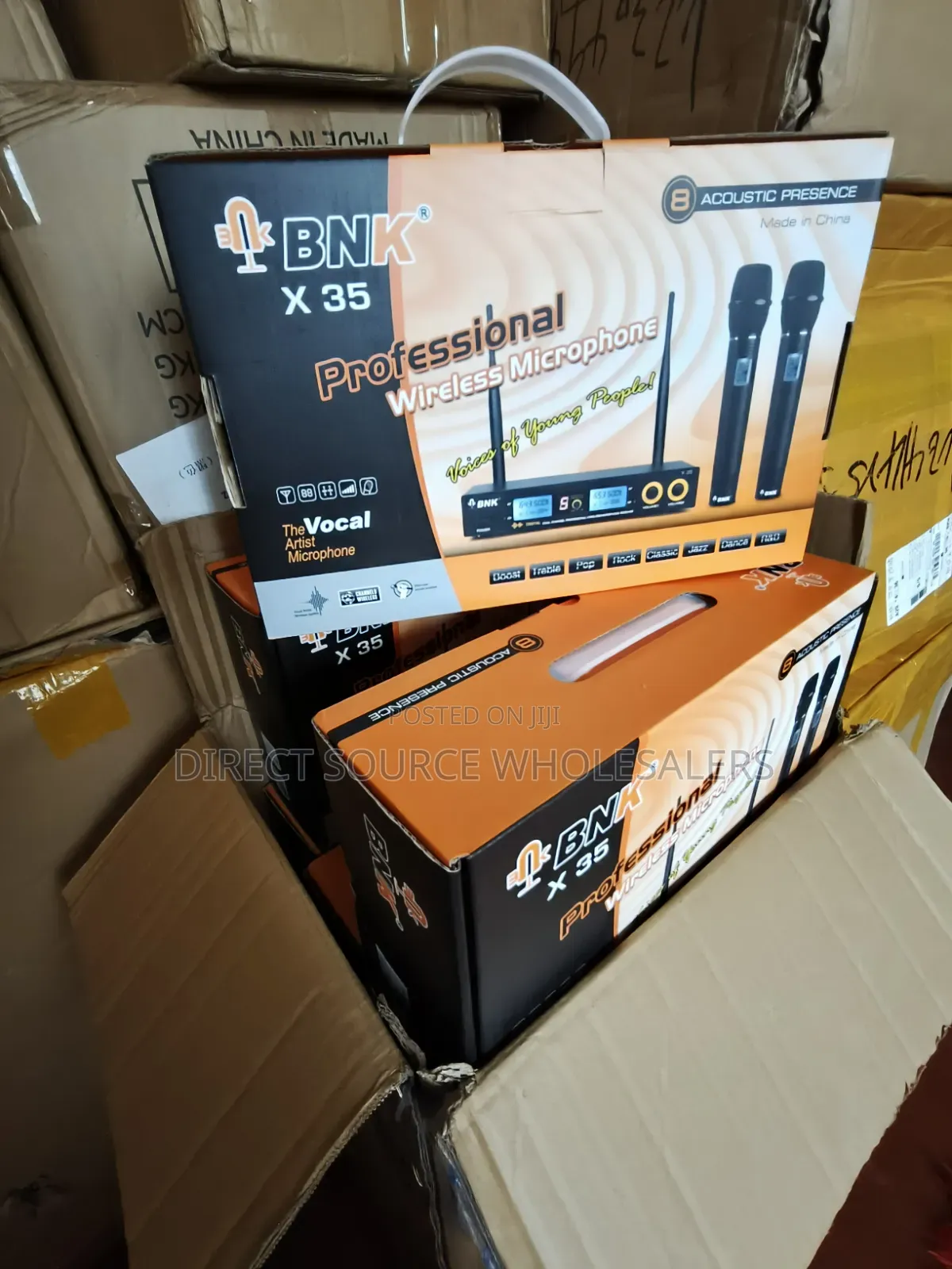 BNK X35 Wireless Mic System – Clear Sound & Stable Signal